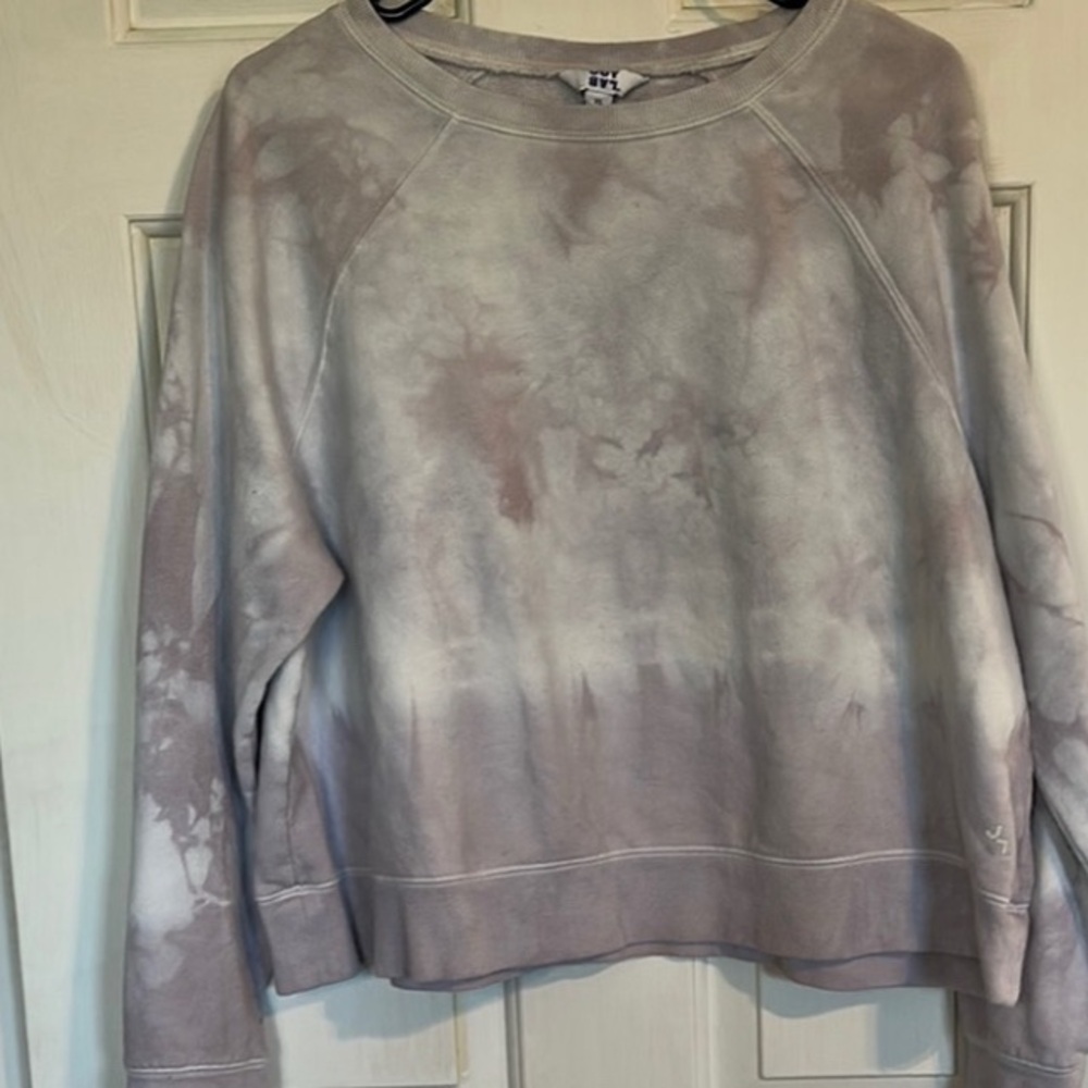 JoyLab Light Purple Tie-Dye Sweatshirt